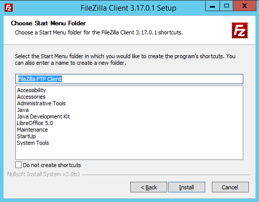 filezilla